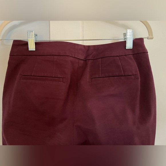 Boden Burgundy Richmond Pants US size 4 - Picture 5 of 5